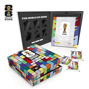 Box Caixa Super Premium C/ 1 Álbum Capa Dura Prata + 50 Envelopes